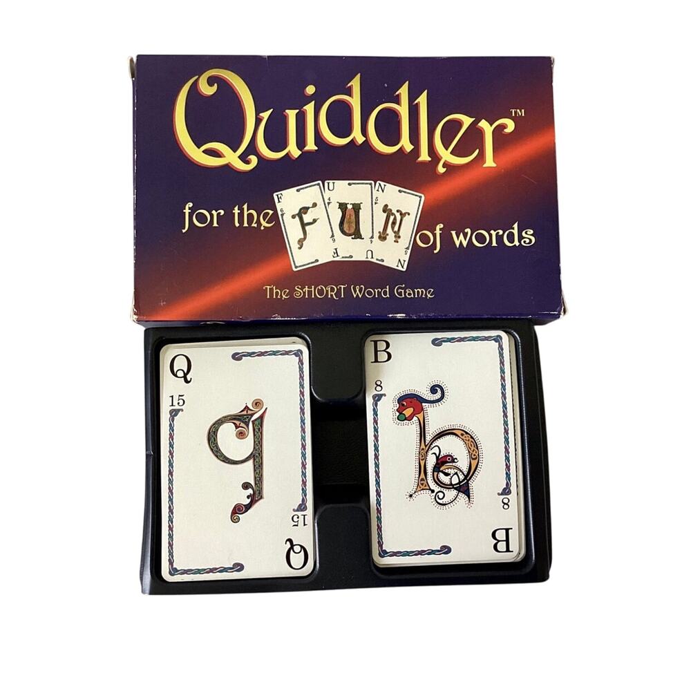1998 Set Enterprises Quiddler Card Game - Picture 3 of 4